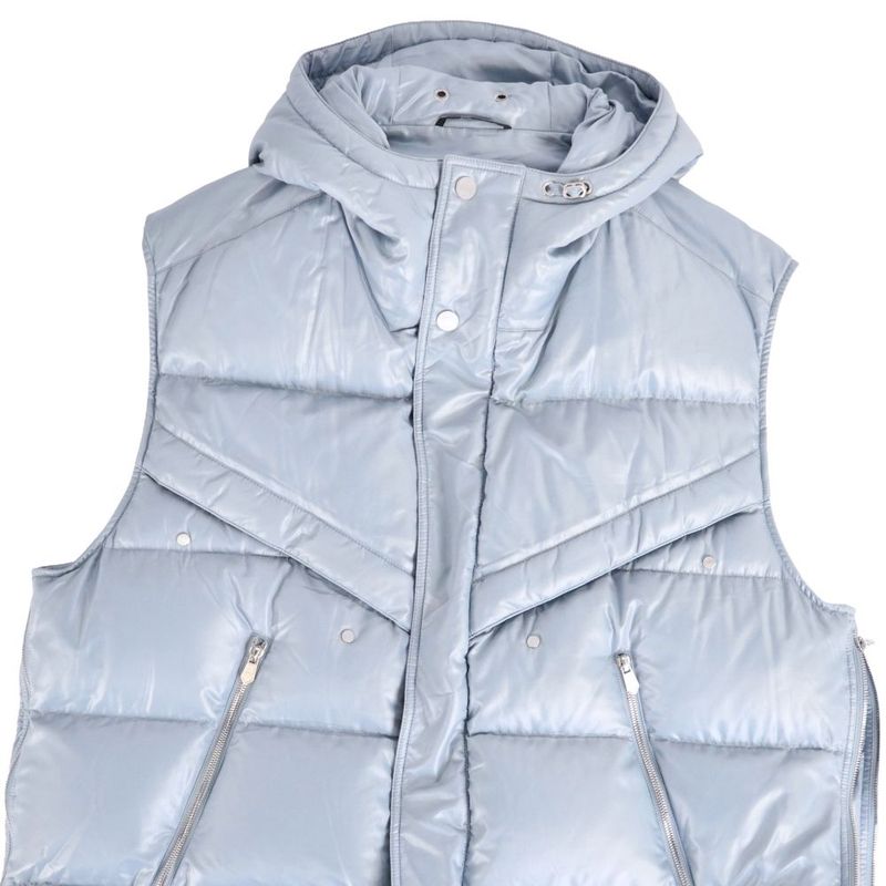 Hermes Vest Down with Hood Nye