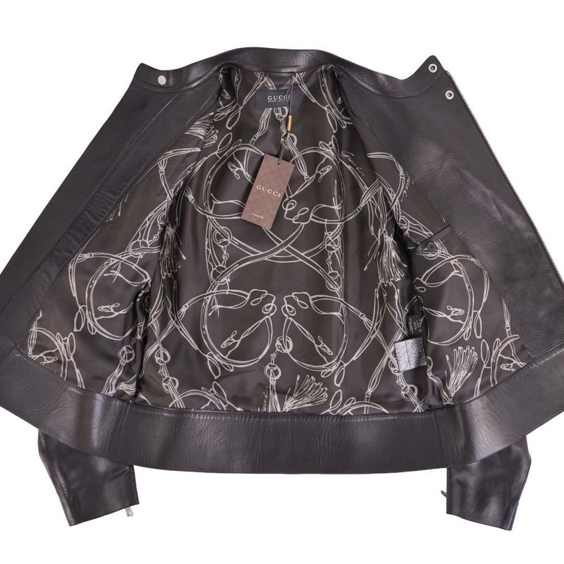 Gucci Jacket Era Leather Rider