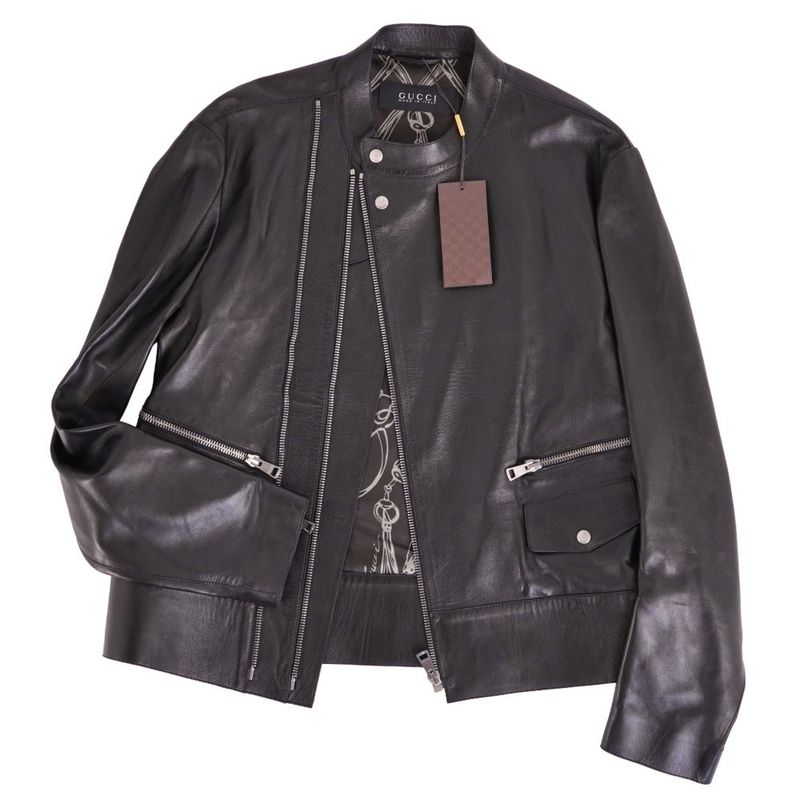 Gucci Jacket Era Leather Rider