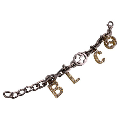 Gucci Hacker Project Metal Bracelet Silver