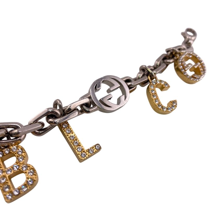 Gucci Hacker Project Metal Bracelet Silver
