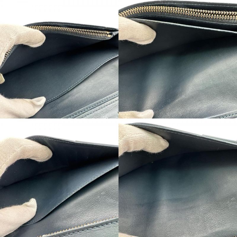 Louis Vuitton Portefeuille Brazza Damier Infini Leather Wallet Navy