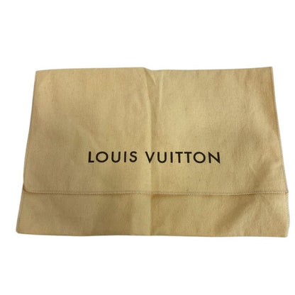Louis Vuitton Echarpe Petit Damier Wool Scarf Black