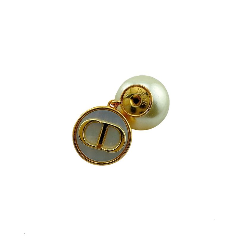 Dior Pearl Bee Cdlogo Tribales Tribal Earrings Gold