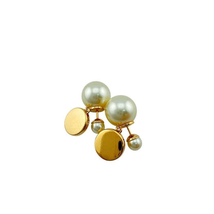 Dior Pearl Bee Cdlogo Tribales Tribal Earrings Gold