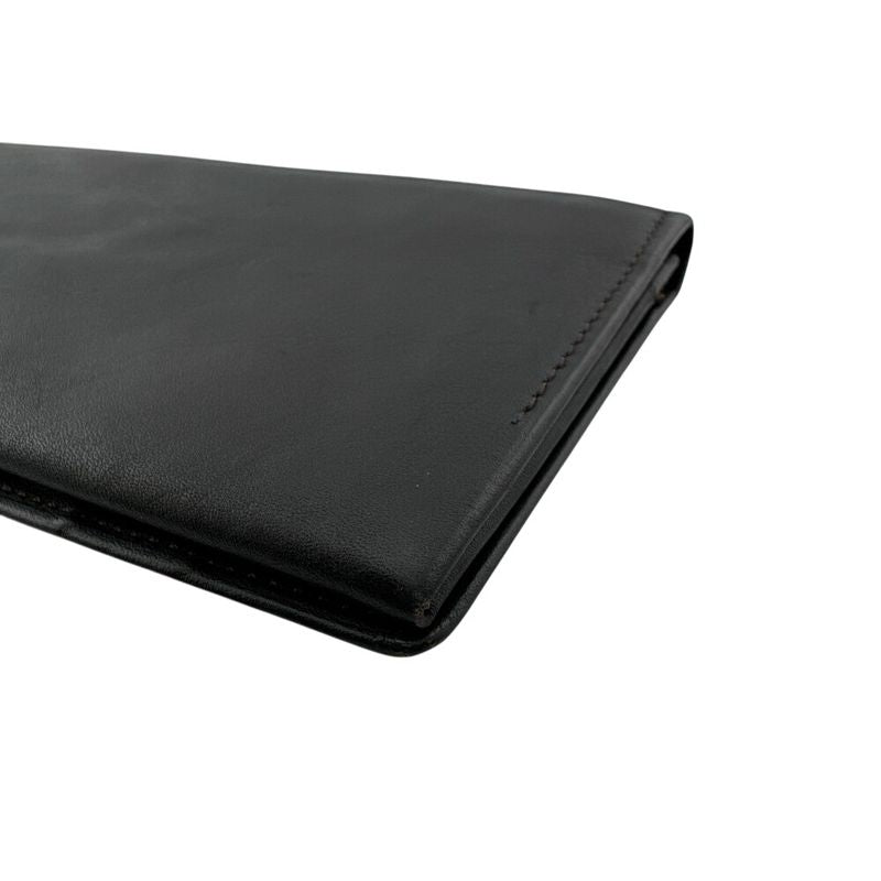 Saint Laurent Yves YSL Bifold Vintage Leather Wallet Black