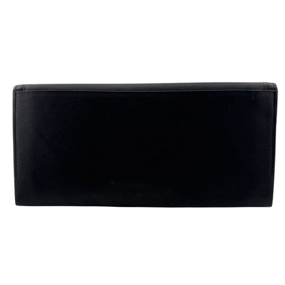 Saint Laurent Yves YSL Bifold Vintage Leather Wallet Black