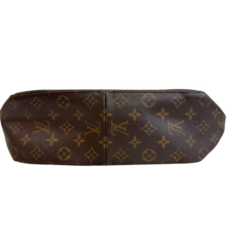 Louis Vuitton Totleping GM Monogram Leather Handbag Brown