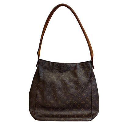 Louis Vuitton Totleping GM Monogram Leather Handbag Brown