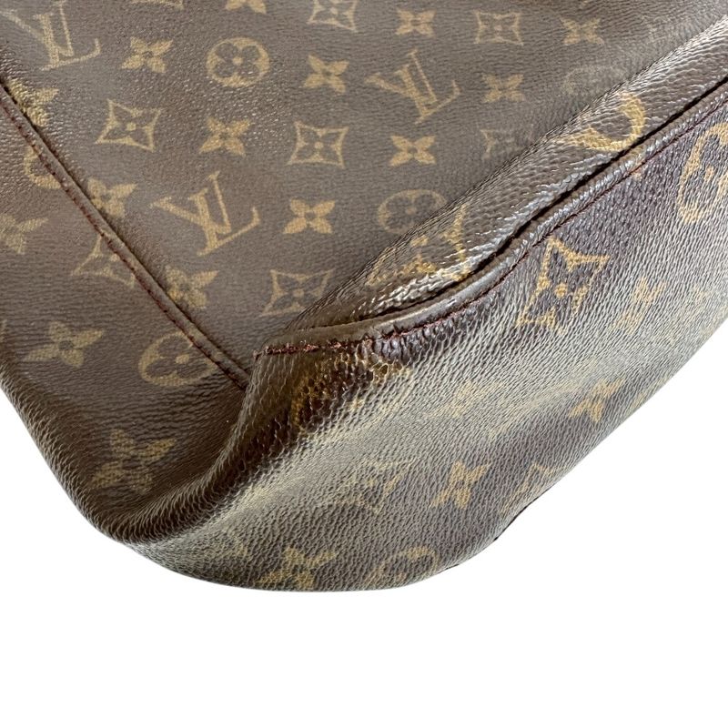Louis Vuitton Totleping GM Monogram Leather Handbag Brown