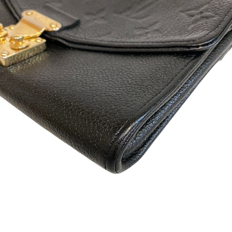 Louis Vuitton Saint Germain Leather Pochette Black Shoulder Bag