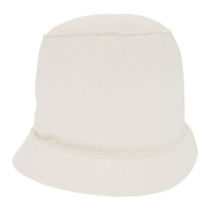 Hermes Bucket Hat 56 Lambskin Mouton White Hat