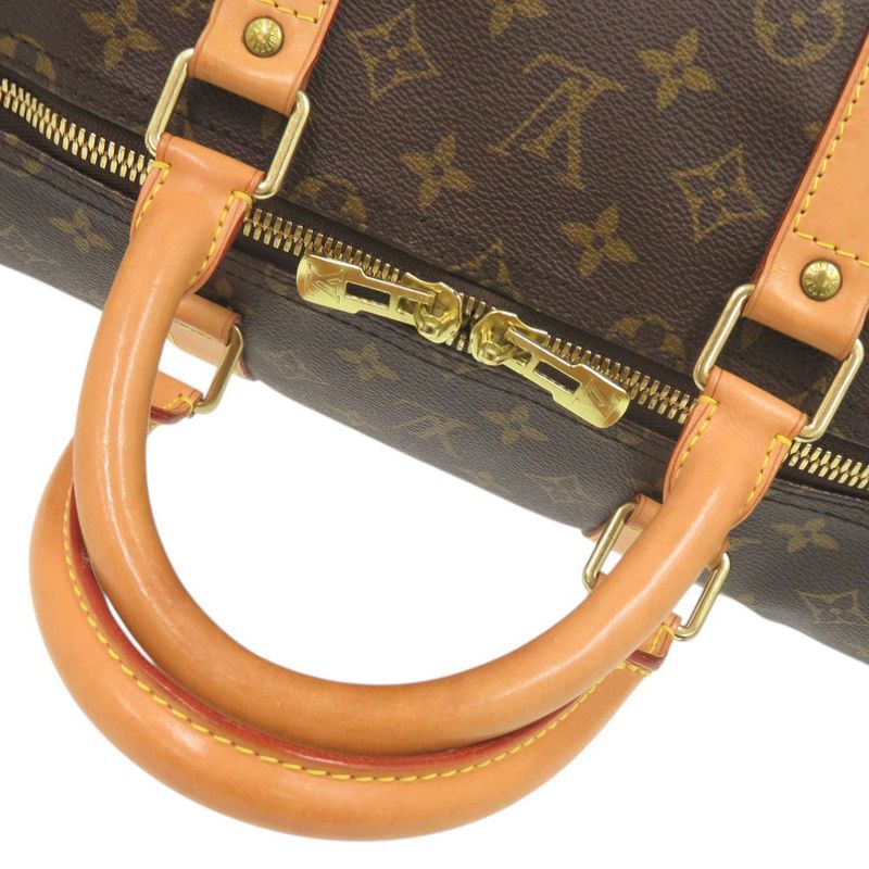 Louis Vuitton Keepall Bandouliere 55 Monogram Boston Bag