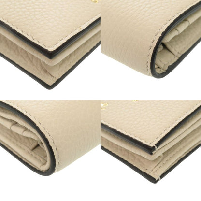 Gucci Animalier Bi Leather Ivory Bifold Wallet