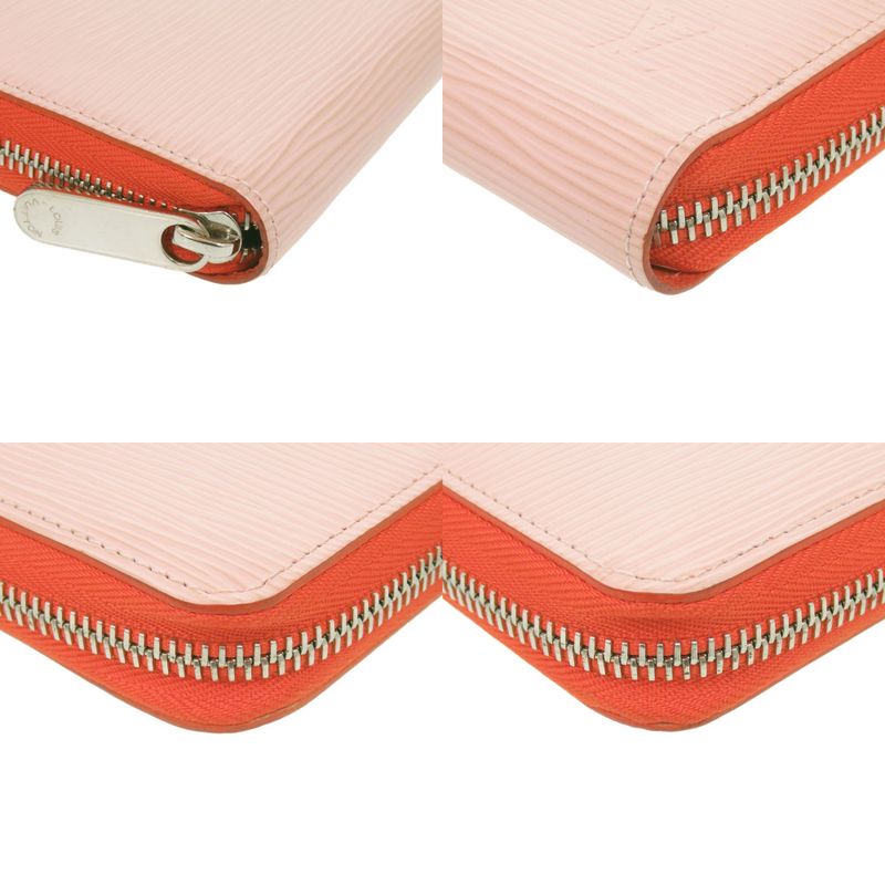Louis Vuitton Zippy Wallet Epi Rose Velours