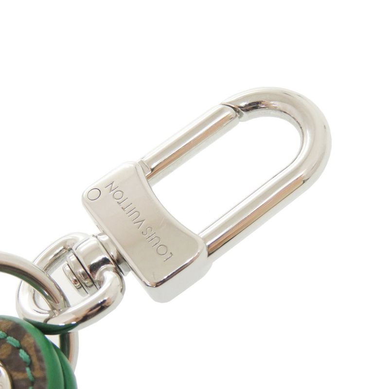 Louis Vuitton Dragonne Tab Monogram Turtle Brown Green Key Holder