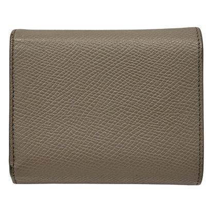Celine Wallet Trifold Leather Small Gray Mini Compact