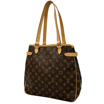 Louis Vuitton Batignolles Handbag Monogram Canvas Brown — view 2