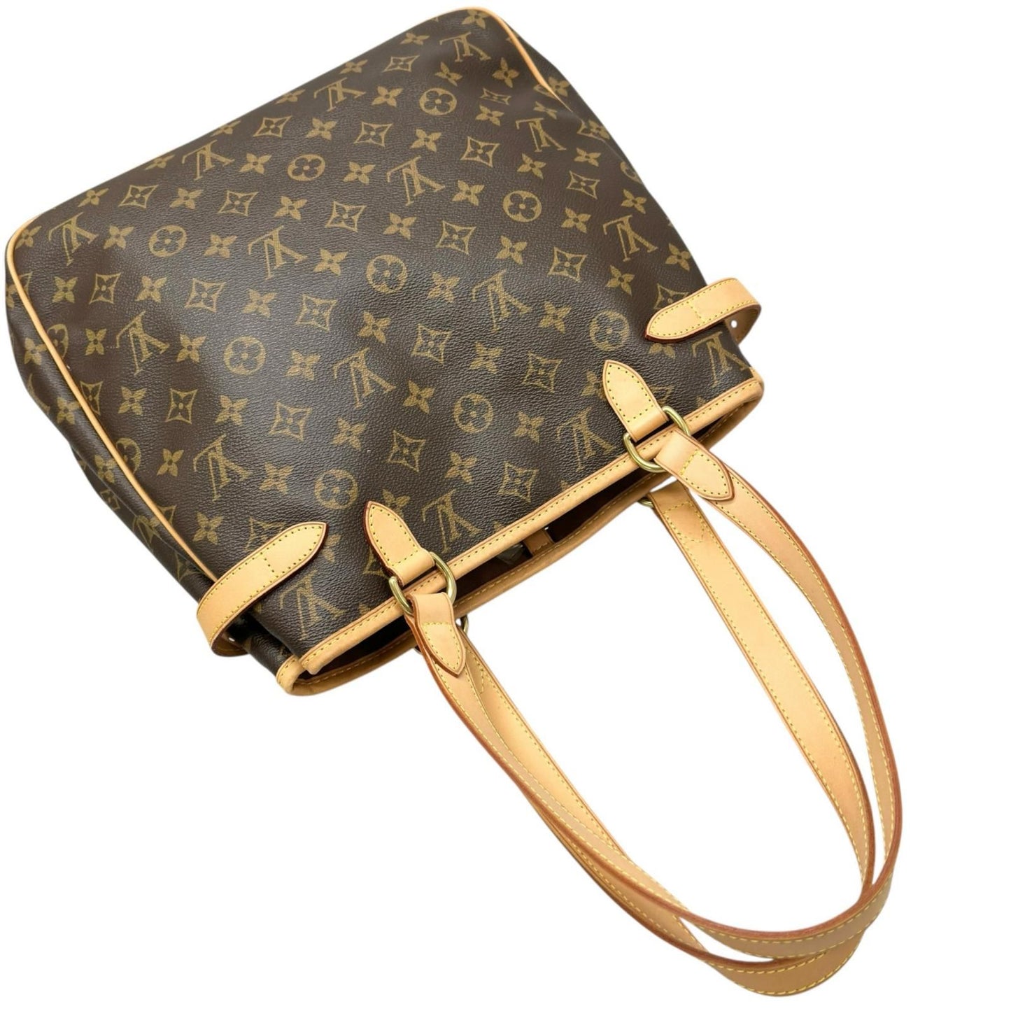 Louis Vuitton Batignolles Handbag Monogram Canvas Brown — view 5