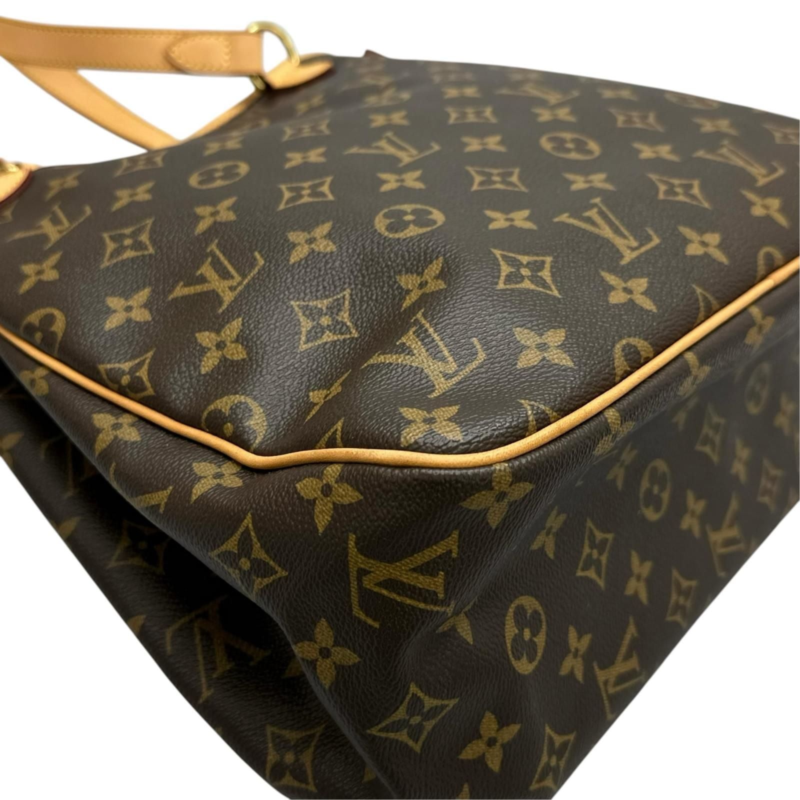 Louis Vuitton Batignolles Handbag Monogram Canvas Brown — view 7
