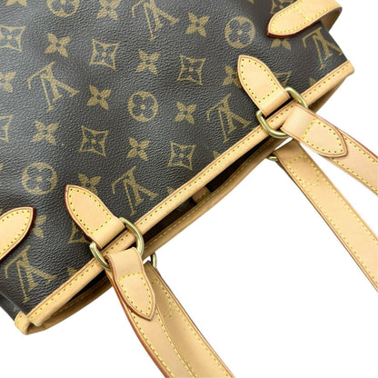 Louis Vuitton Batignolles Handbag Monogram Canvas Brown — view 6