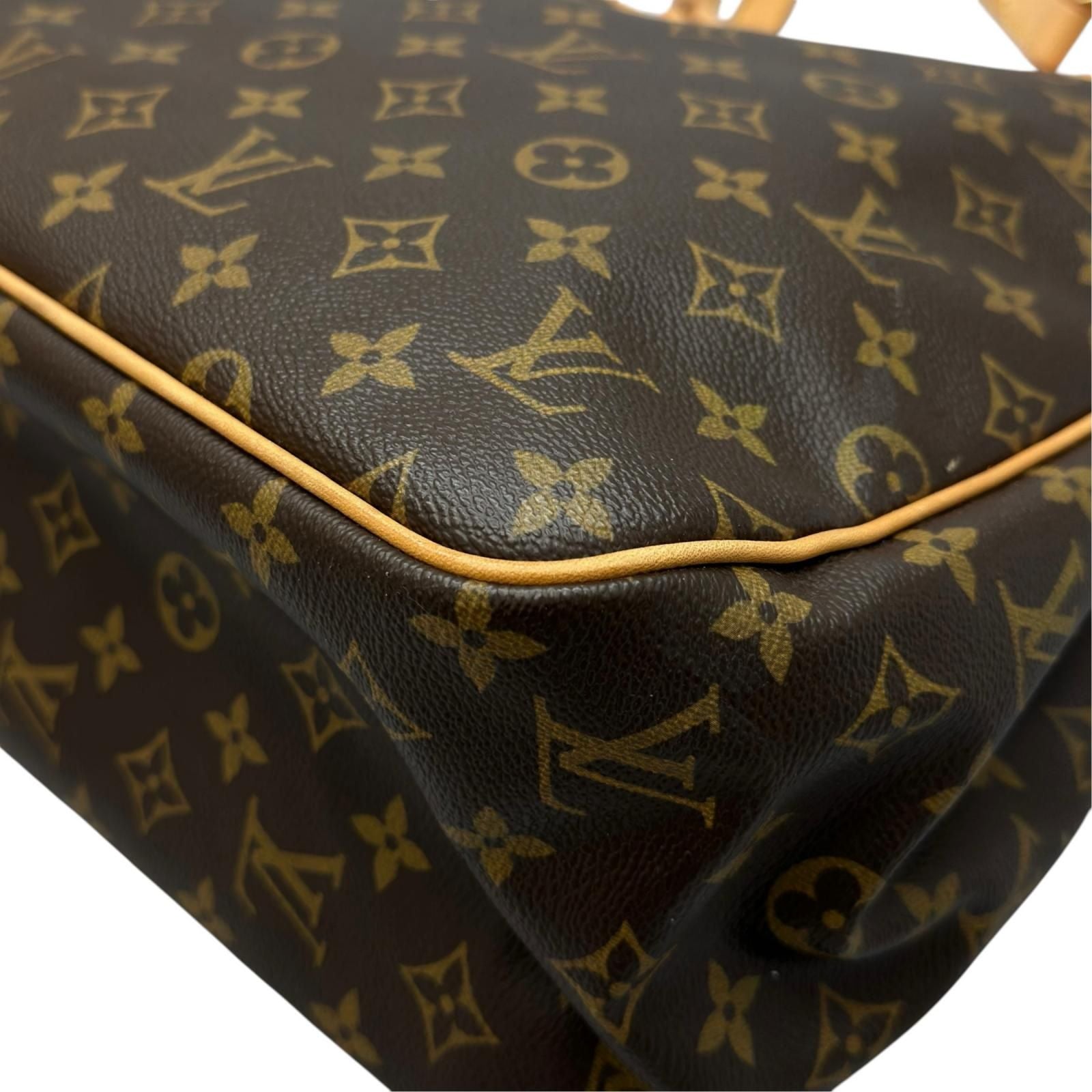 Louis Vuitton Batignolles Handbag Monogram Canvas Brown — view 8