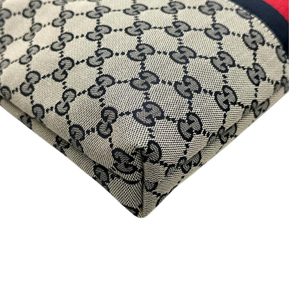 Gucci Sherry Line Shoulder Bag GG Canvas Beige — view 7