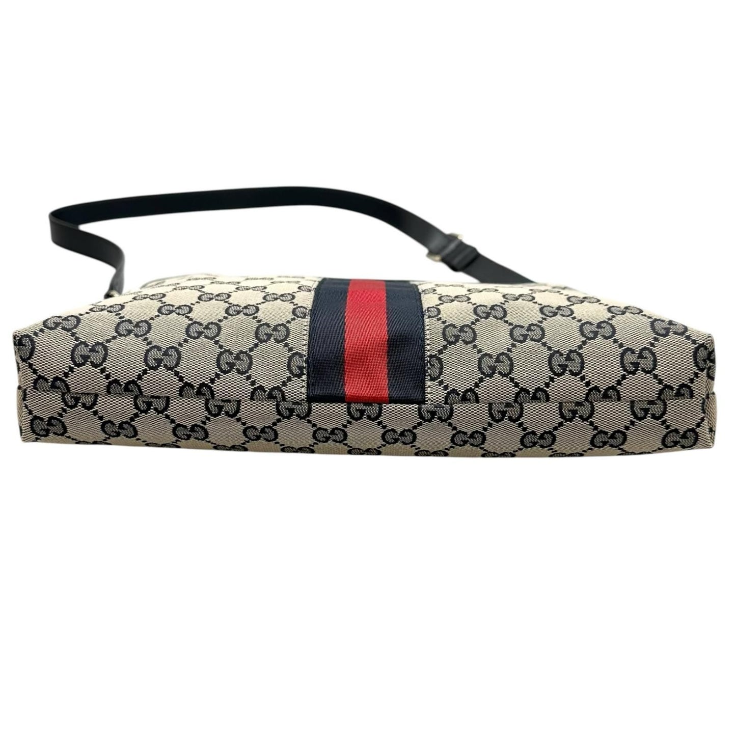 Gucci Sherry Line Shoulder Bag GG Canvas Beige — view 4