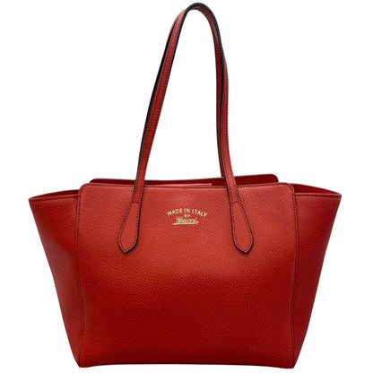 Gucci Swing Tote Bag Leather