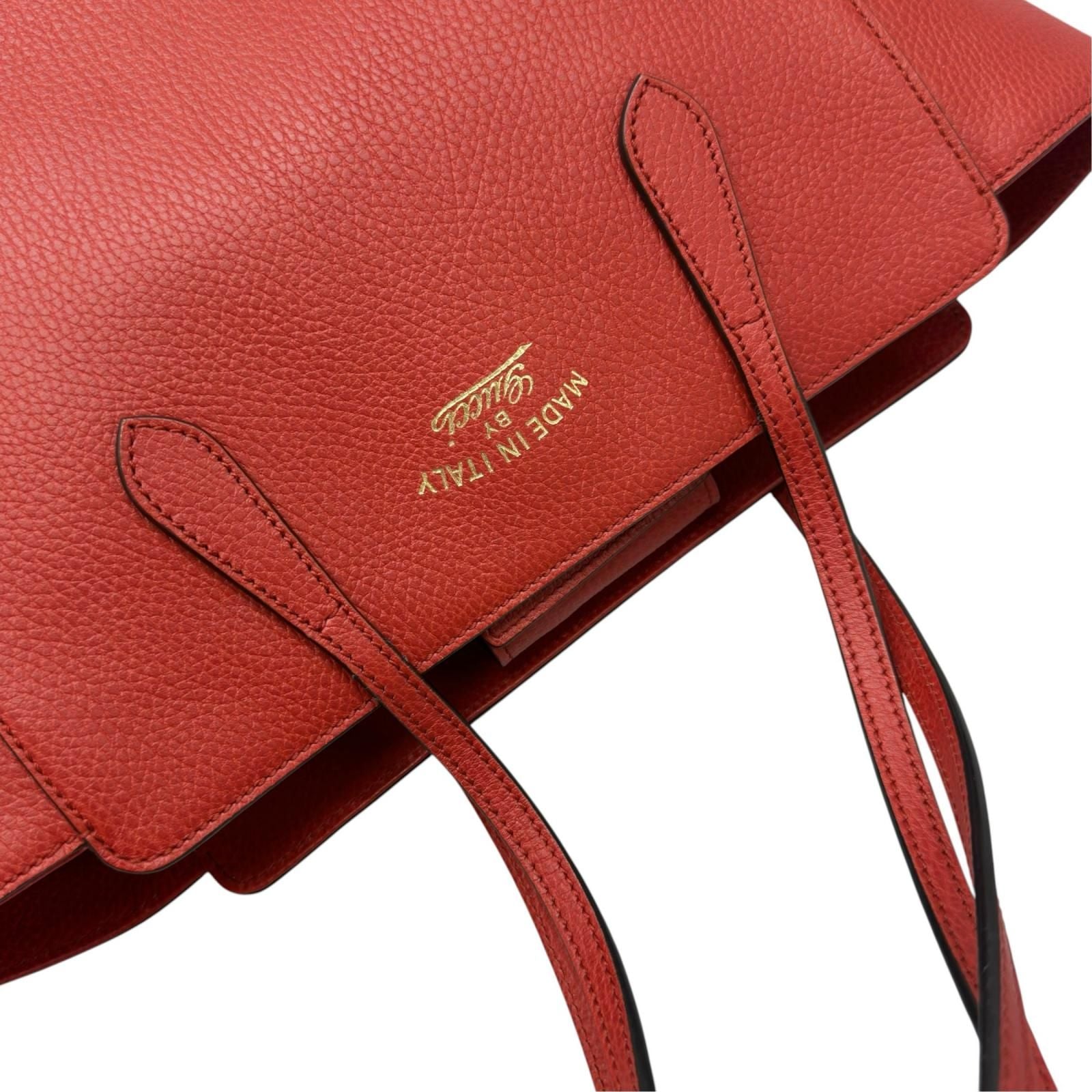 Gucci Swing Tote Bag Leather — view 6