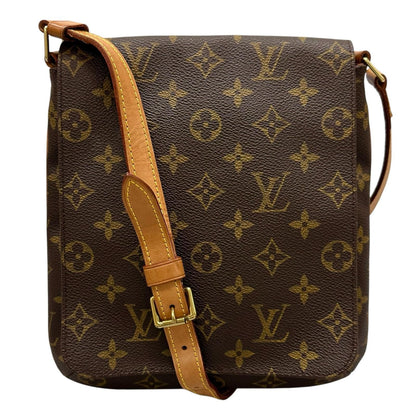 Louis Vuitton Musette Salsa Shoulder Bag Monogram Canvas Brown