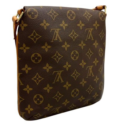 Louis Vuitton Musette Salsa Shoulder Bag Monogram Canvas Brown — view 3