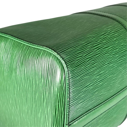 Louis Vuitton Keepall 45 Boston Bag Epi Leather Green — view 7