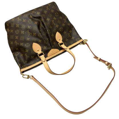 Louis Vuitton Palermo PM Handbag Monogram Canvas Brown 2-Way — view 5
