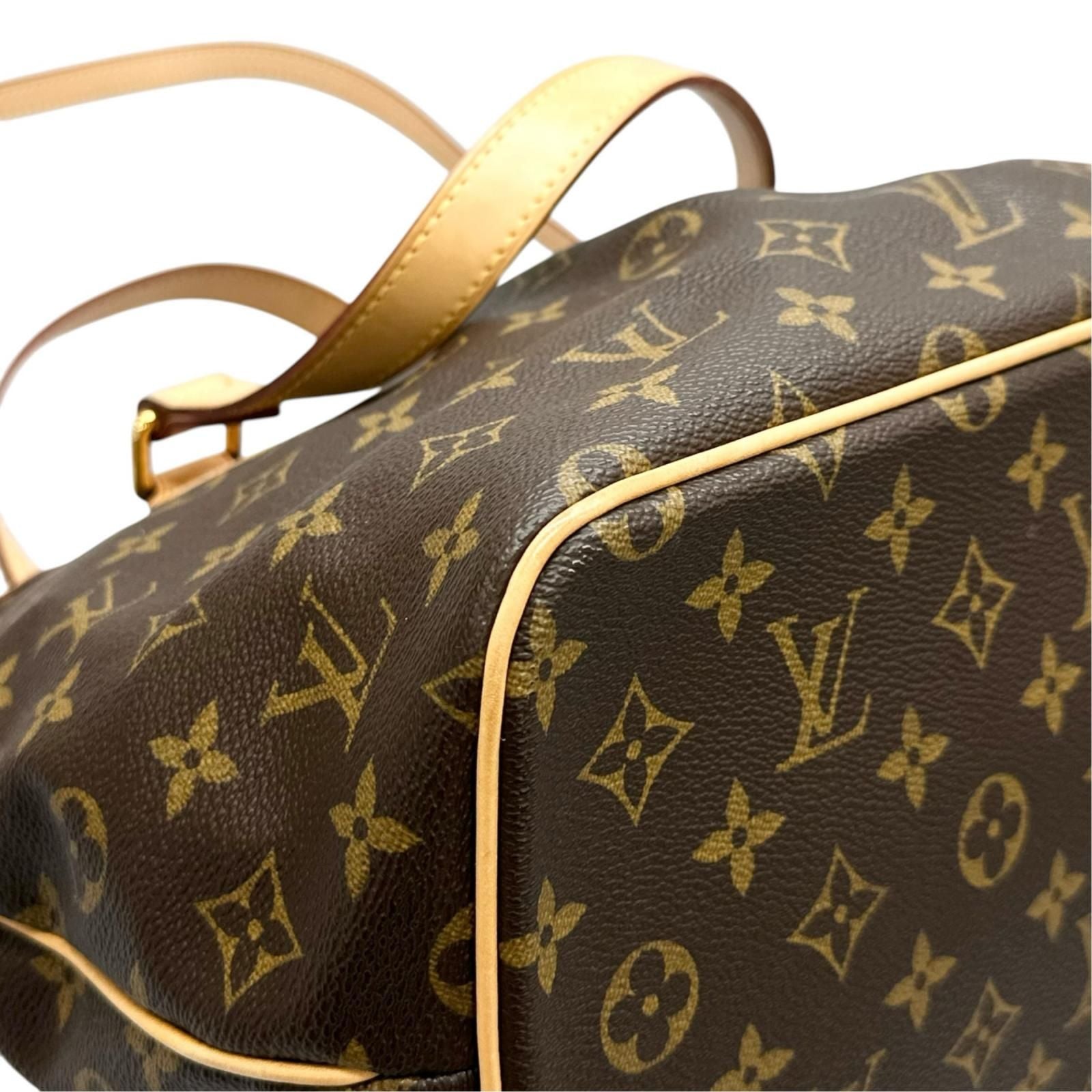 Louis Vuitton Palermo PM Handbag Monogram Canvas Brown 2-Way — view 7
