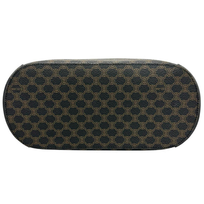 Celine Macadam Handbag Leather Black — view 4