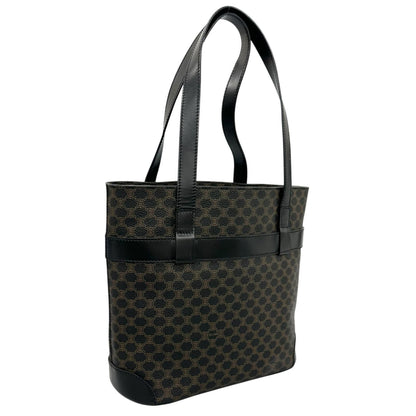 Celine Macadam Handbag Leather Black — view 3