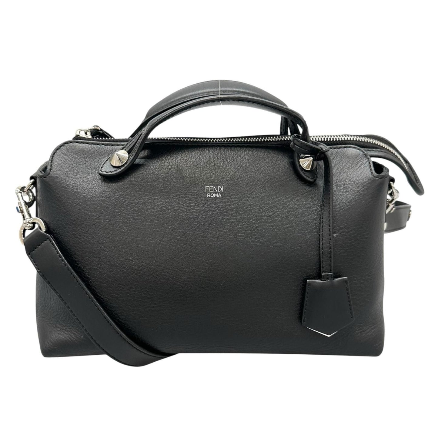 Fendi by the Way Medium Shoulder Bag Leather Black