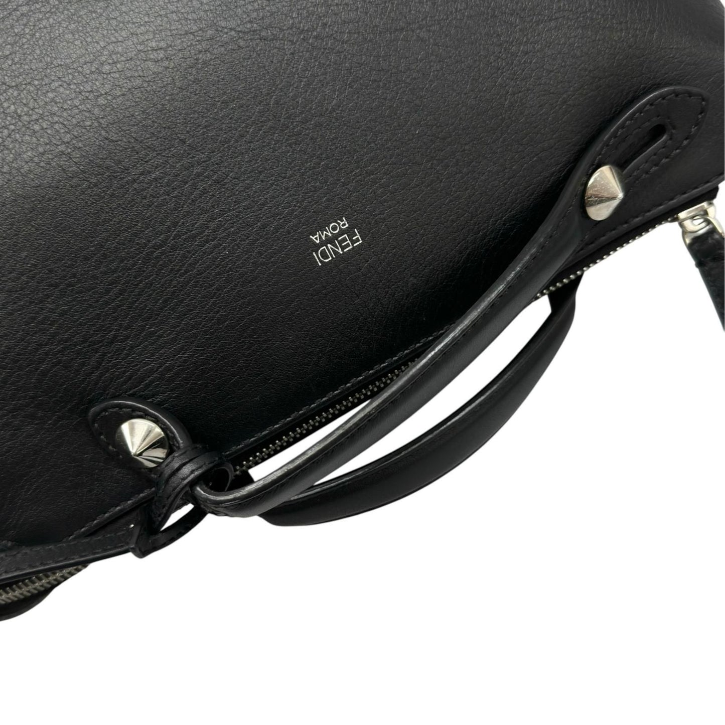 Fendi by the Way Medium Shoulder Bag Leather Black — view 6