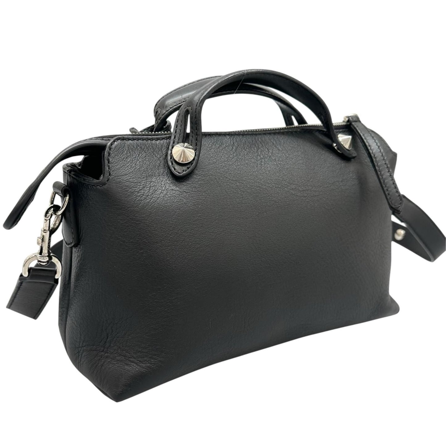 Fendi by the Way Medium Shoulder Bag Leather Black — view 3