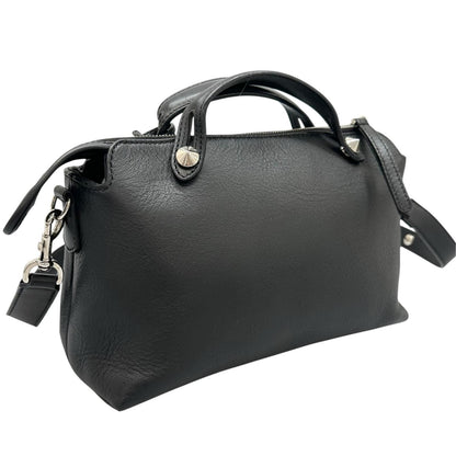 Fendi by the Way Medium Shoulder Bag Leather Black — view 3