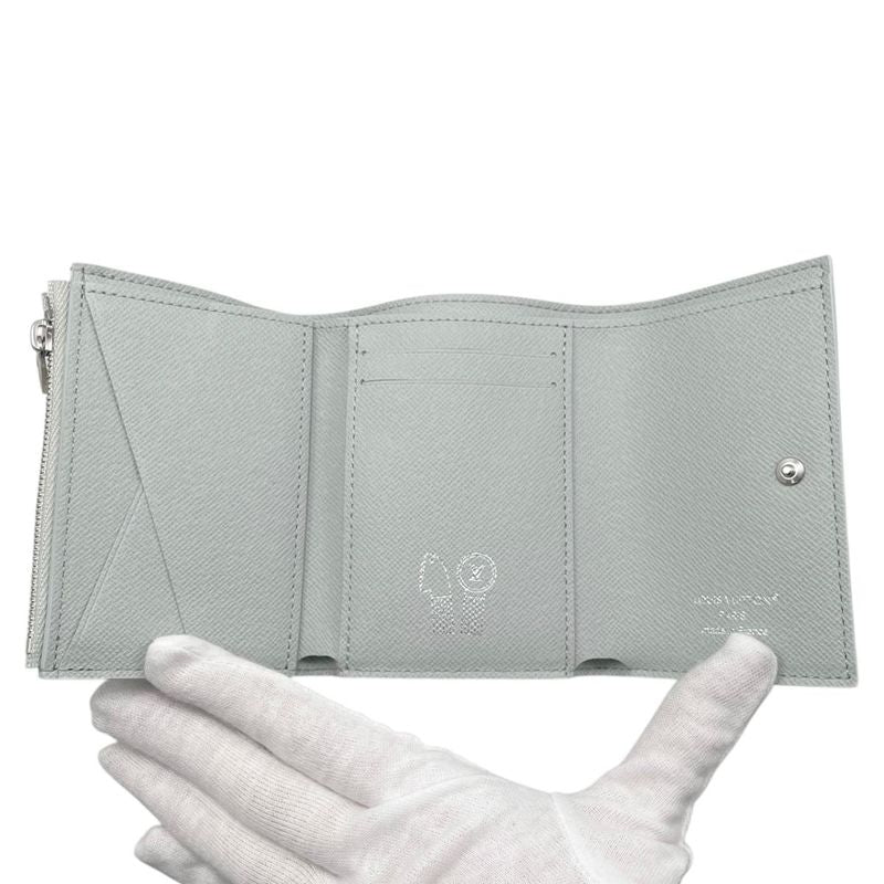 Louis Vuitton Trifold Wallet Victor Monogram Iridescent Gray