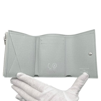Louis Vuitton Trifold Wallet Victor Monogram Iridescent Gray