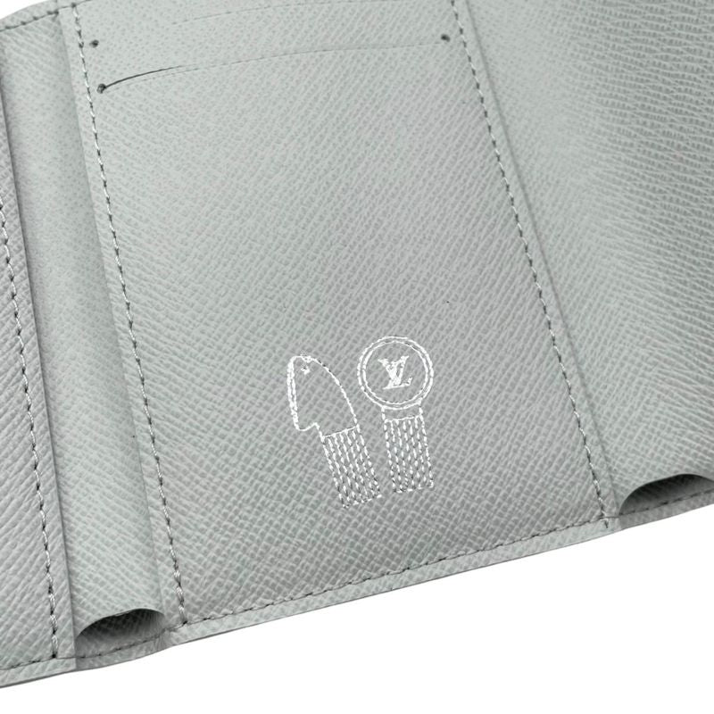 Louis Vuitton Trifold Wallet Victor Monogram Iridescent Gray