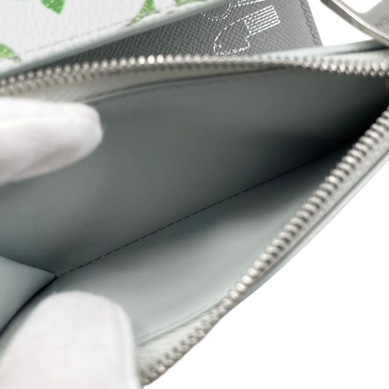 Louis Vuitton Trifold Wallet Victor Monogram Iridescent Gray