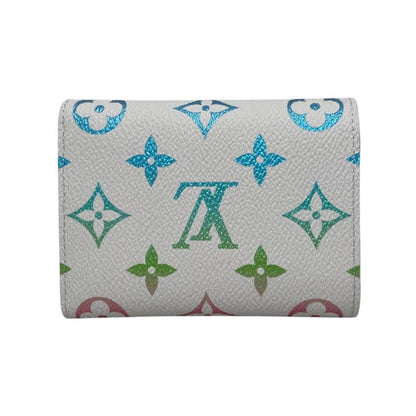 Louis Vuitton Trifold Wallet Victor Monogram Iridescent Gray