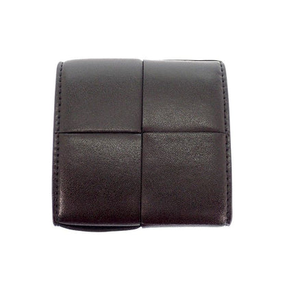 Bottega Veneta Cassette Coin Purse Calf Black