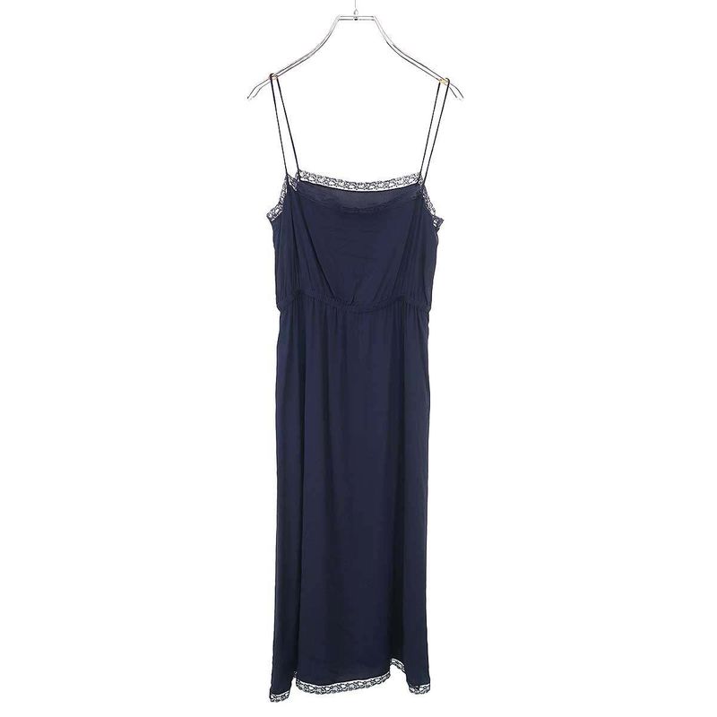 Gucci Chiffon Dress Navy 38