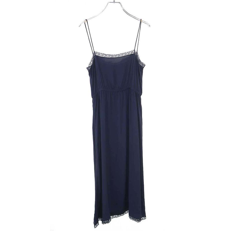 Gucci Chiffon Dress Navy 38