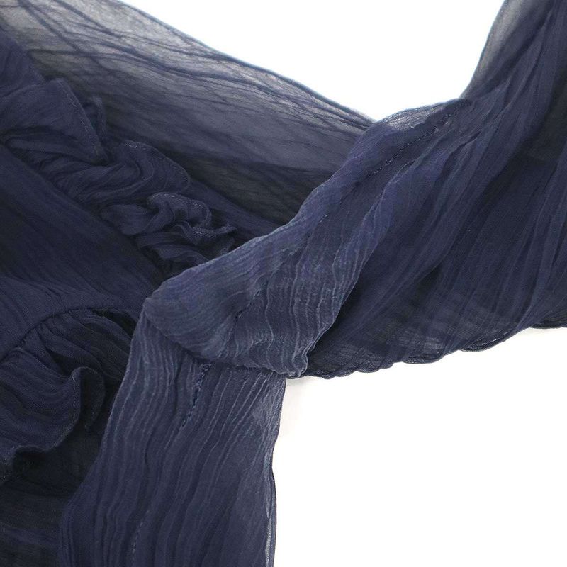 Gucci Chiffon Dress Navy 38